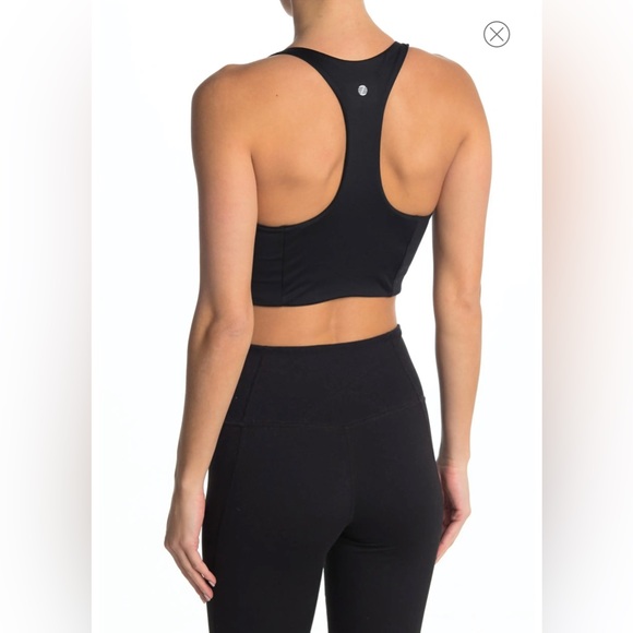 NWOT ZELLA Black Sports Bra, Size: XS - Picture 2 of 9